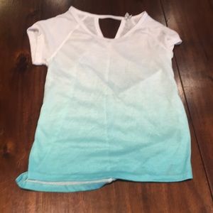 Blue white ambre shirt